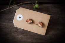 Load image into Gallery viewer, Wood with Words Aussie Wildlife Wooden Studs Echidna