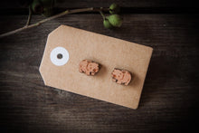 Load image into Gallery viewer, Wood with Words Aussie Wildlife Wooden Studs Wombat