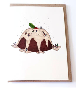 The Nonsense Maker Christmas Cards Pudding