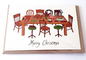 The Nonsense Maker Christmas Cards ChristmasDinner