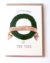 Load image into Gallery viewer, The Nonsense Maker Christmas Cards Wreath