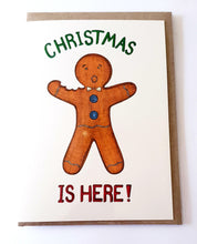 Load image into Gallery viewer, The Nonsense Maker Christmas Cards GingerBread