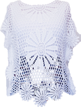 Load image into Gallery viewer, Daisy Design Lace Top Off White