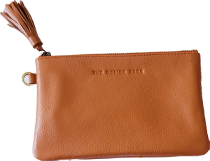 Grain Leather Small Cowhide Clutch Toronto The Design Edge