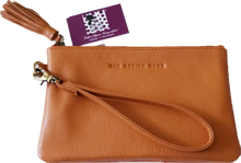 Load image into Gallery viewer, Grain Leather Small Cowhide Clutch Toronto The Design Edge