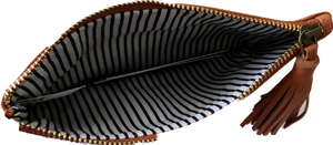 Grain Leather Small Cowhide Clutch Toronto The Design Edge