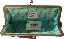 Load image into Gallery viewer, Olive Pleated Leather Clutch Moy Tasmania