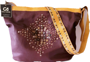 Cadelle Leather Mirella Stud Bag