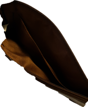 Load image into Gallery viewer, Leather and Cowhide Zippered Sling Bag Germany The Design Edge 