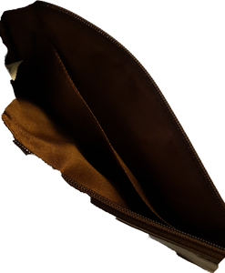 Leather and Cowhide Zippered Sling Bag Germany The Design Edge 