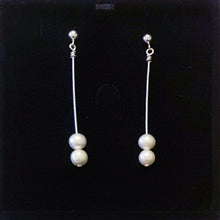 Load image into Gallery viewer, The SOPHIE-ANNA Long Double Pearl Earrings