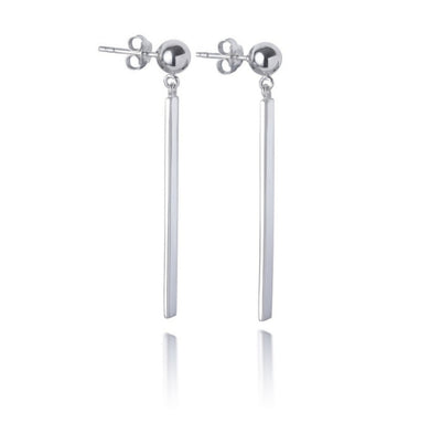 The SOPHIE-ANNA Ball And Bar Earrings