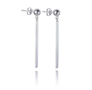 The SOPHIE-ANNA Ball And Bar Earrings