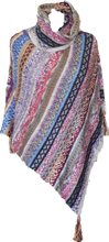 Load image into Gallery viewer, Mix Roll Neck Poncho Cienna Designs Australia 