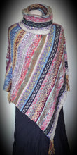Load image into Gallery viewer, Mix Roll Neck Poncho Cienna Designs Australia 