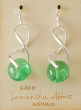 Load image into Gallery viewer, Samantha Abbott Glass Bead Dangle Earrings