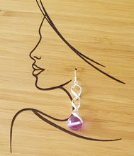 Load image into Gallery viewer, Samantha Abbott Glass Bead Dangle Earrings