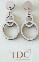 Load image into Gallery viewer, Timber Design Co.  Tasmanian Myrtle Earrings