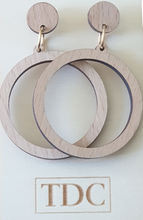 Load image into Gallery viewer, Timber Design Co.  Tasmanian Myrtle Earrings