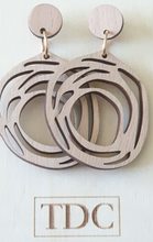 Load image into Gallery viewer, Timber Design Co.  Tasmanian Myrtle Earrings