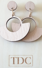 Load image into Gallery viewer, Timber Design Co.  Tasmanian Myrtle Earrings
