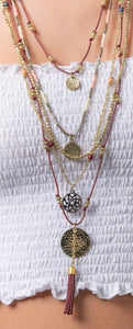 Boho Necklace Cienna Designs 