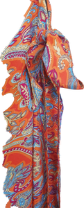 Gold Orange Wrap Skirt Cienna Designs Australia 