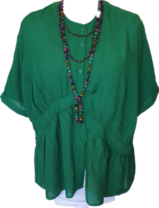 JJ Sisters Button Front Top 