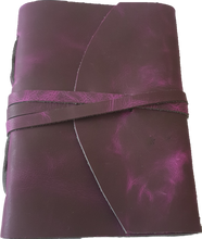 Load image into Gallery viewer, Vintage Leather Journal With Tree Free Paper
