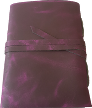 Load image into Gallery viewer, Vintage Leather Journal With Tree Free Paper