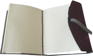 Vintage Leather Journal With Tree Free Paper