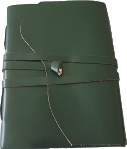 Vintage Leather Journal With Tree Free Paper