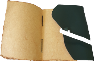 Vintage Leather Journal With Tree Free Paper