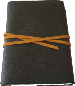 Vintage Leather Journal With Tree Free Paper