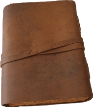 Load image into Gallery viewer, Vintage Leather Journal With Tree Free Paper