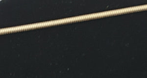 Abstract Tassel Necklace Matte Gold Cienna Designs 