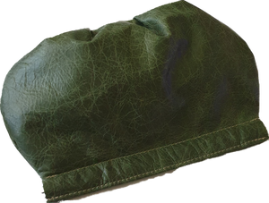 Forest Green Leather Pouch Clutch Moy Tasmania 