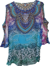 Load image into Gallery viewer, Kaftan With Cut Out Shoulder Detail