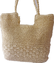 Load image into Gallery viewer, Straw Tote Bag With Coin Purse 