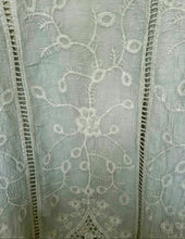 Load image into Gallery viewer, Isabella the Label Khaki Cotton Top With Lace Yoke Detail 