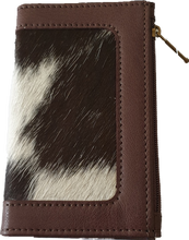Load image into Gallery viewer, Leather And Cowhide Card Wallet Sophie The Design Edge 