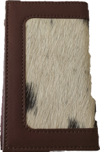 Load image into Gallery viewer, Leather And Cowhide Card Wallet Sophie The Design Edge 