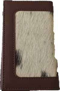 Leather And Cowhide Card Wallet Sophie The Design Edge 