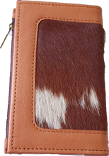 Load image into Gallery viewer, Leather And Cowhide Card Wallet Sophie The Design Edge 