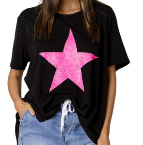 Madison Bamboo Cotton Star Tee Love Lily The Label 