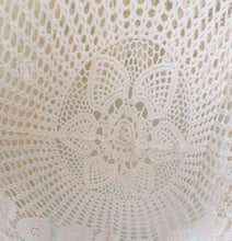 Load image into Gallery viewer, Cream Cotton Crochet Lace High Low Hem Top Isabella The Label