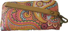 Load image into Gallery viewer, Cadelle Leather Bella Pink Paisley Print Wallet 