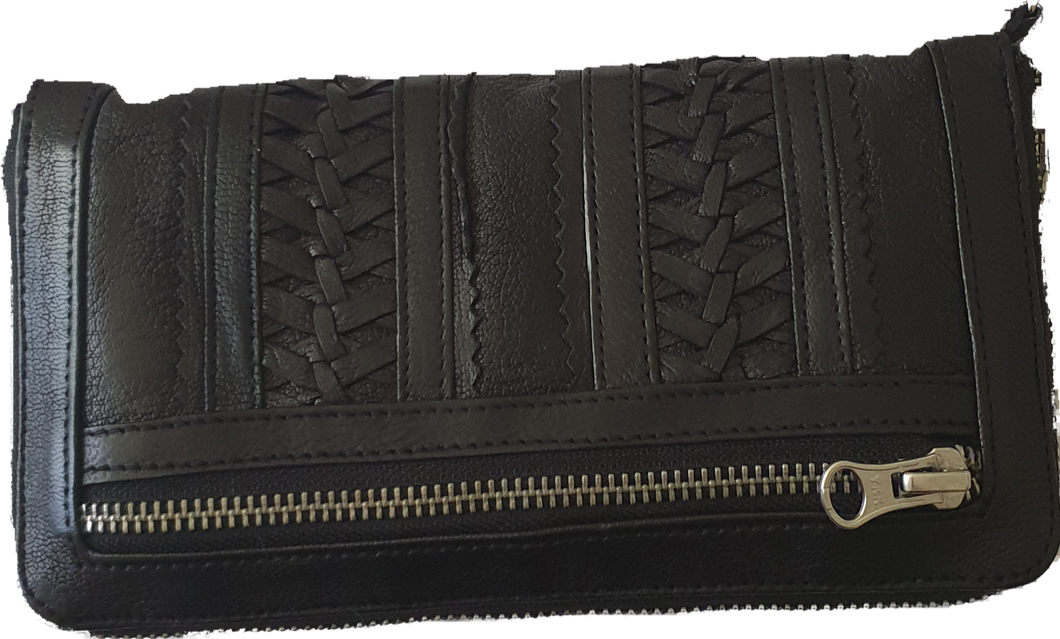 Cadelle Leather Black Hadley Wallet