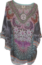 Load image into Gallery viewer, Isabella the Label Boho Kaftan Top 