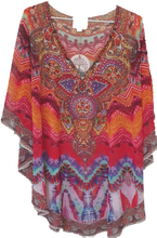 Load image into Gallery viewer, Isabella The Label Boho Kaftan Top